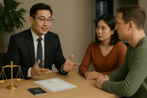 Con cái quyết định tài sản