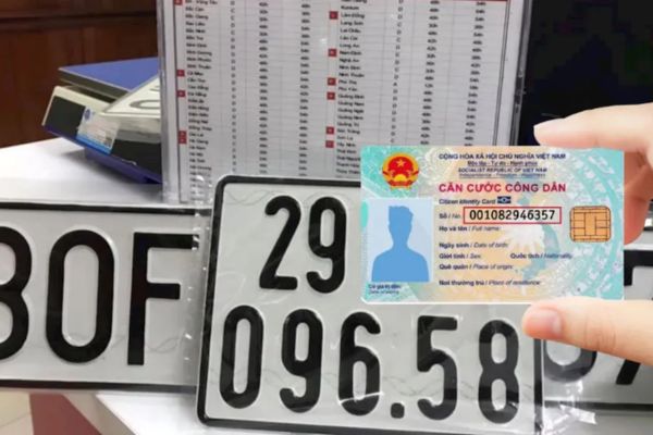 Thủ tục định danh biển số cho xe tặng, cho